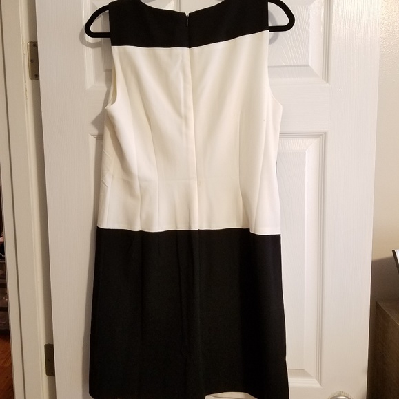 Black & White A Line Dress - Picture 3 of 5